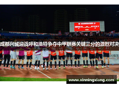 成都兴城迎战呼和浩特争夺中甲联赛关键三分的激烈对决